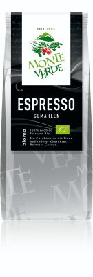 Picture of Espresso Monte Verde, 250g gemahlen, 100% Arabica